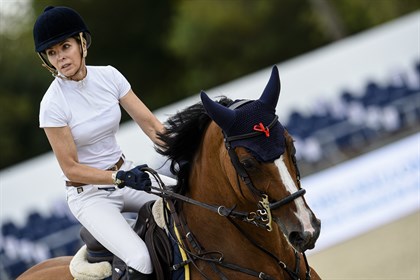 Edwina Tops-Alexander and Identity Vitseroel © Marco Villanti / HUBSIDE JUMPING