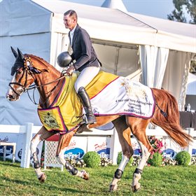 4 yo Champion Tom McDermott and Clasique Emerella © Jo Jennings Australian Jumping