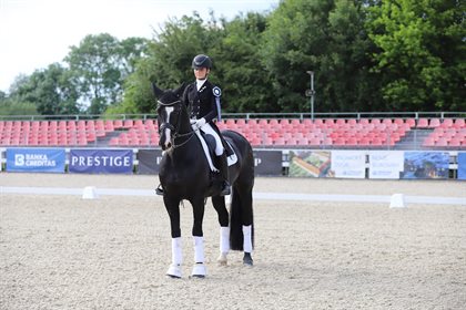 Kate Kyros and Chemistry: Image: Equine Sport Center Olomouc