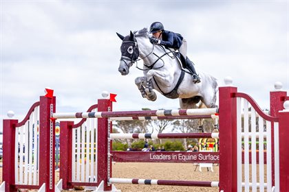 5. Izabella and Tulara Stolzette in action at the Australian Jumping Championships. © One Eyed Frog Photography