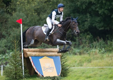 Chris Burton and Cooley Lands, winners of the SsangYong Blenheim Palace International Horse Trials CIC3* 8/9 year old horse class. © Adam Fanthorpe