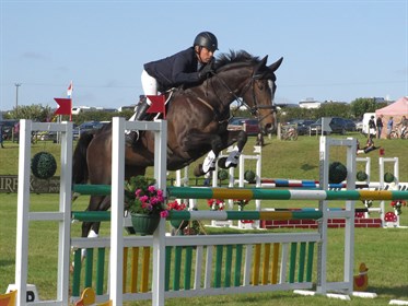 Sam Griffiths and Annaghmore Valoner in the CCI4*S. © Burnham Market International