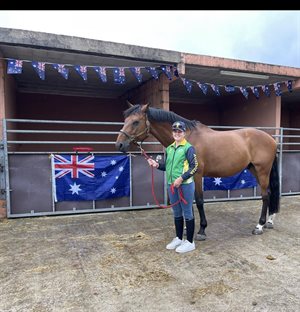 Abby Raymond at the Aussie stables. Image: PCA.