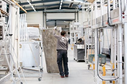 All vehicles are manufactured in Theault’s Normandy factory, where 450 horseboxes are produced each year.