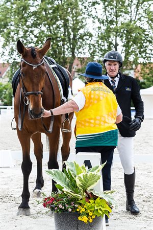 Andrew and the 18hh Volpino. Image: Virtus Global Games.