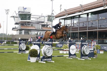 Ben Maher and Explosion W take the LGCT Grand Prix win in Valkenswaard. © LGCT