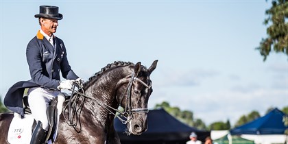 Brett Parbery - Dressage Fundamentals article. © Stephen Mowbray
