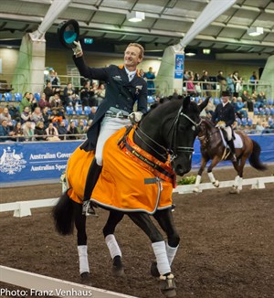 Brett Parbery and DP Weltmieser, winners of the GP Freestyle - © Franz Venhaus
