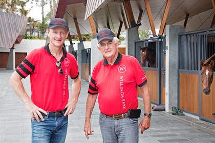 Brett Parbery and Terry Snow - © Ginette Snow