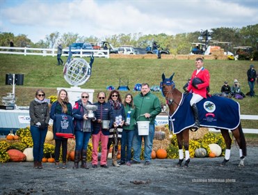 CCI2* winner Boyd Martin and On Cue. © Shannon Brinkman