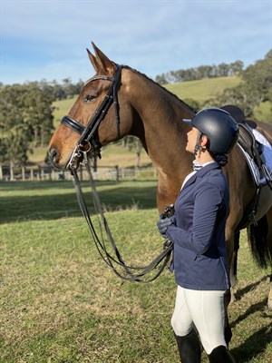 Caitlyn Hulme - Boutique Equines competition
