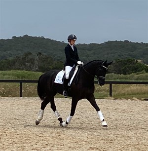 Charlie Welsh and MSJ Tia Fortuna Winners of the Elementary Championship. © Carolyn Welsh