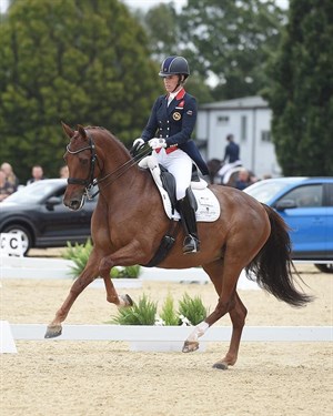 Charlotte Dujardin and Mount St John Valencia © Charlotte Dujardin’s Facebook page