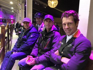 Chris Burton, Sam Lyle, Nelson Pessoa and Andrew Hoy © Equestrian Australia