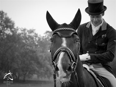 Chris Burton and Jefferson 18 in the CCIO4*S. © Equestrian High Performance Team