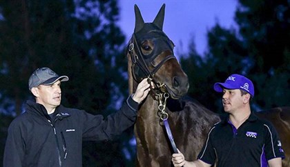 Chris Waller with Winx (Image: Racing Photos)