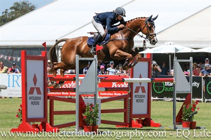 Christine Bates won the CIC3* on Adelaide Hill - © Michelle Terlato Photography