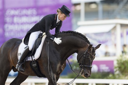 Helen Langehanenberg and Damsey FRH. © FEI/Claes Jakobsson