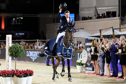 Darragh Kenny and Idalville d'Esprit. © LGCT