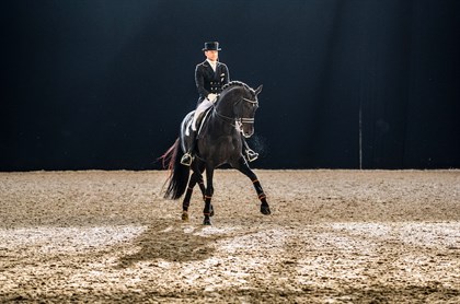 Edward Gal riding Glock's Zonik, second FEI World Cup Dressage™ Amsterdam. © FEI/Digishots