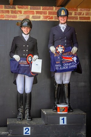 FEI Junior Championship Presentations. © Geoff McLean / Gone Riding Media