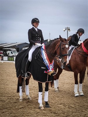 Fiona Selby won the Grand Prix CDI-W at the 2019 Serata Equine Victorian Dressage Festival. © EQ Life