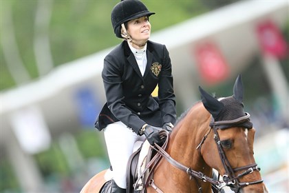 Edwina Tops-Alexander and Heidi Du Ruisseau Z. © Stefano Grasso/GCT