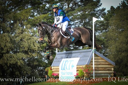Gemma Tinney on Annapurna in the CCI2* © Michelle Terlato