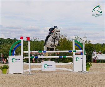Isabel English and Feldale Mouse in the CCIO4*S. © Equestrian High Performance Team