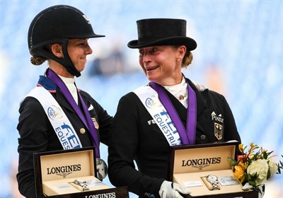 Isabell Werth and Laura Graves © FEI