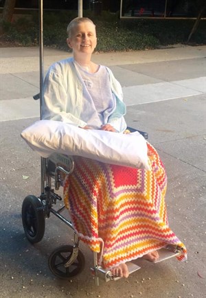 Janina is on the road to recovery © Janina Kletke German Dressage Facebook page