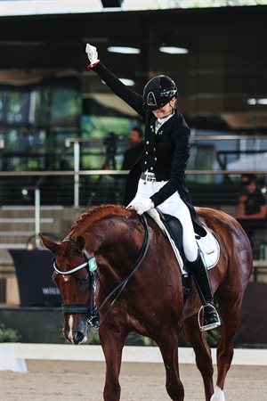 Jessica Dertell and Cennin. Image: The Blachat (Ashley Grant)