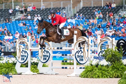 Phillip Dutton and Z were the highest placed U.S. pair at the 2018 WEG. USEA/Jessica Duffy Photo.