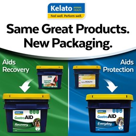Kelato has developed two Complete Gut Health Solutions to suit every horse’s needs © Kelato