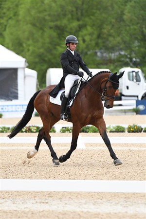 Dominic Schramm on Bolytair B © Michelle Dunn/Kentucky Three Day Event Facebook page