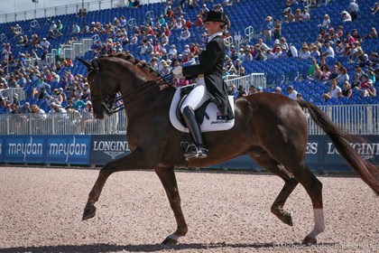 Kristy Oatley and Du Soleil - © Michelle Terlato