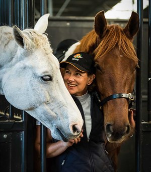 Louise and her boys © Gone Riding Media