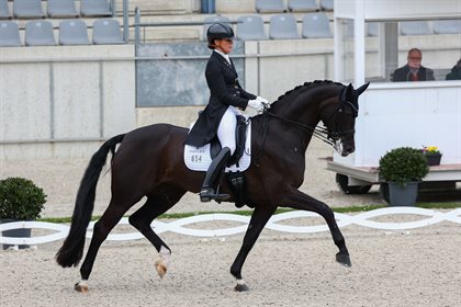 Lyndal Oatley and Dante's Herzchen at CDI Aachen. Image: LL Foto