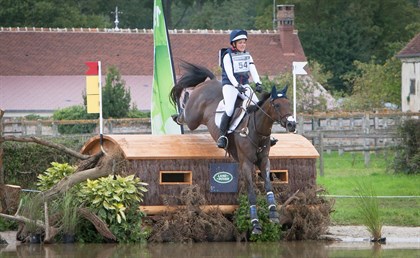 Lynn Symansky and Donner at the 2014 FEI World Equestrian Games. Redbaystock.com Photo.