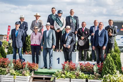 The Nations Cup podium at Baborowko Driving Show. © Baborowko Driving Show/M&R Photo