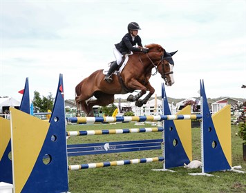 Madeline Sinderberry and Ciel, winners of the Young Rider Championship - © EQ Life