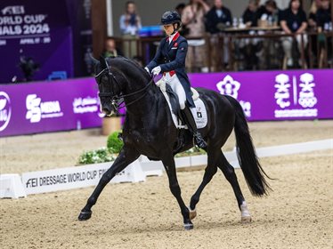 Charlotte Dujardin of Britain on Mount St John Freestyle © FEI/Martin Dokoupil