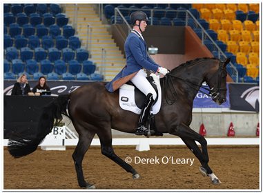 Marvin Smink and Haya won the CDN Grand Prix. © Derek O'Leary