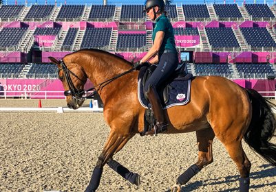 Mary Hanna and Calanta. © Equestrian Australia