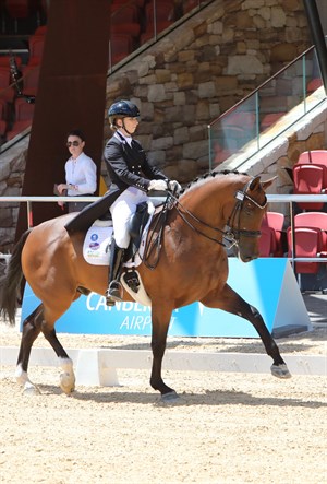 Mary Warren and Mindarah Park Raphael, second in the GP Special - © Roger Fitzhardinge