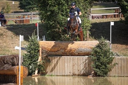 Michael Jung and FischerChipmunk FRH for team Hermany. © FEI/Massimo Argenziano