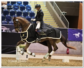 Matthew Lord and Diamond Jive won the County Saddlery CDN Grand Prix Kur. © Derek O'Leary