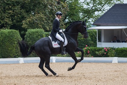 Simone and Destano acheived two Australian record scores at Achleiten CDI4*. © CDI Achleiten / Michael Rzepa