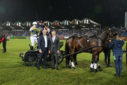 Charlotte Dujardin and Times Kismet. Image: CHIO Aachen/Michael Strauch