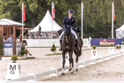 Mollie Summerland and Charly van ter Heiden. © Luhmühlen